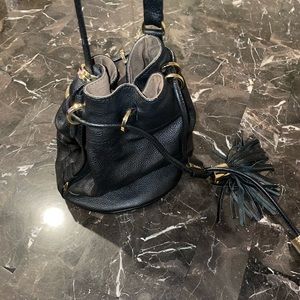 See by Chloe Pebbled Leather Bucket Bag